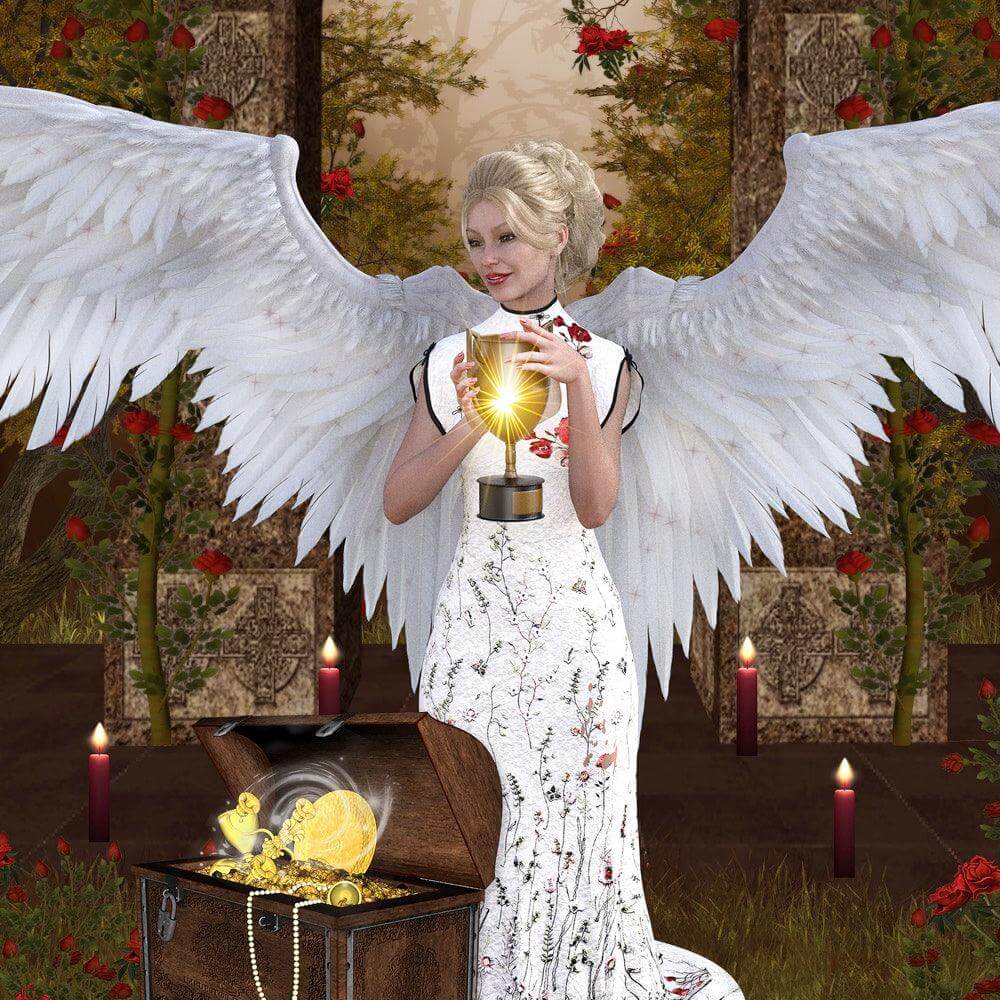 Angel of Success The Angel of Success reminds you to celebrate your successes. Accomplishments are coming and it is time to reap the rewards of all of your hard work. Refusing to compromise, being true to yourself and your efforts all yield positive outco