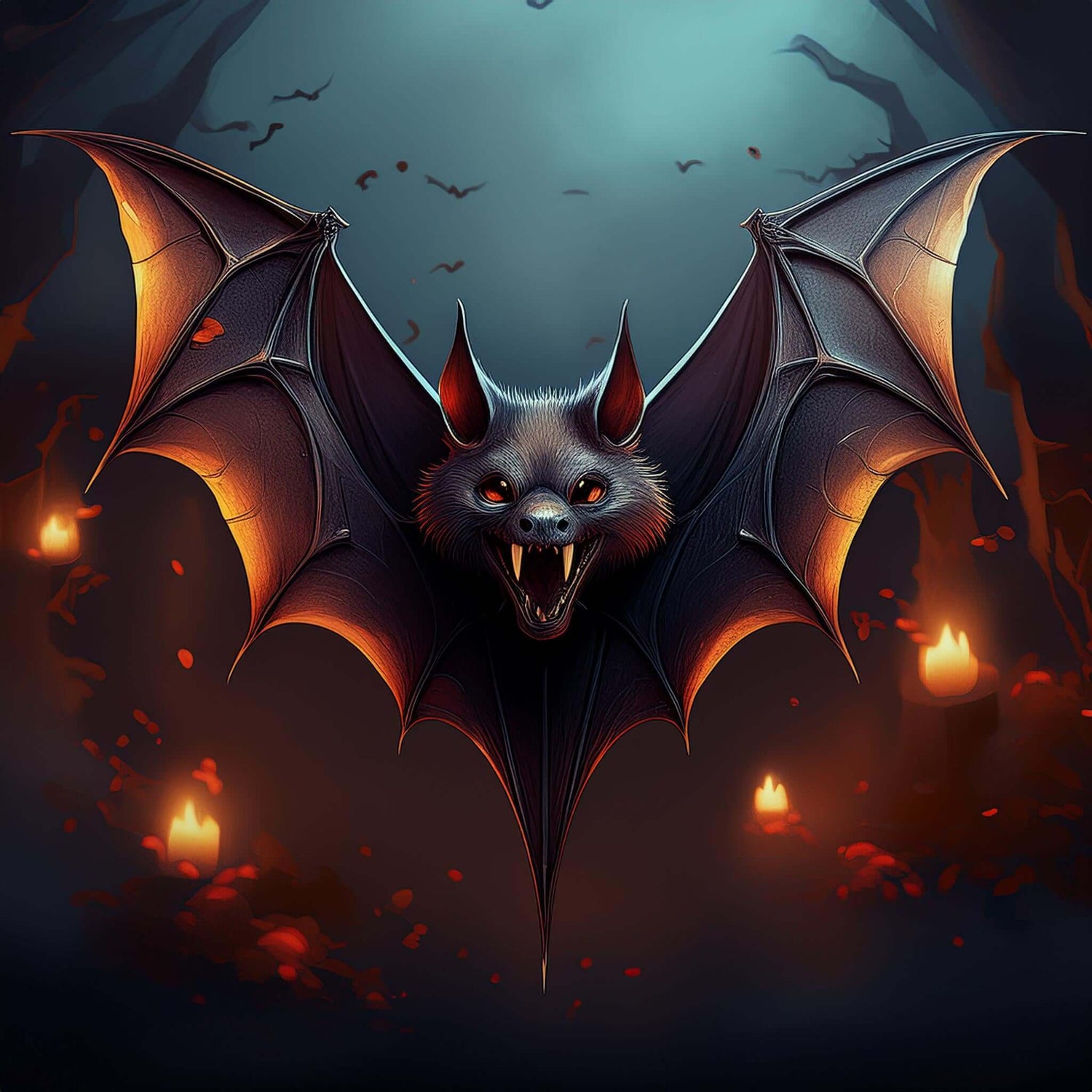 Bat - Power Animal Actively connect to bats & the environment. What will you discover when you connect with a bat and go trick or treating or visit a lush rainforest? More Than Charms