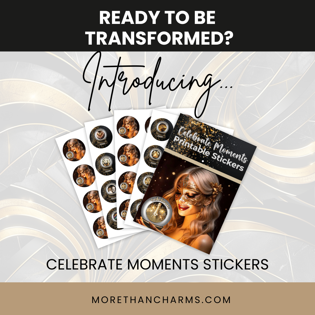 Celebrate Moments Printable Stickers