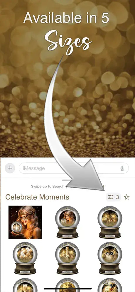 Celebrate Moments iMessage Sticker Pack - Download For FREE