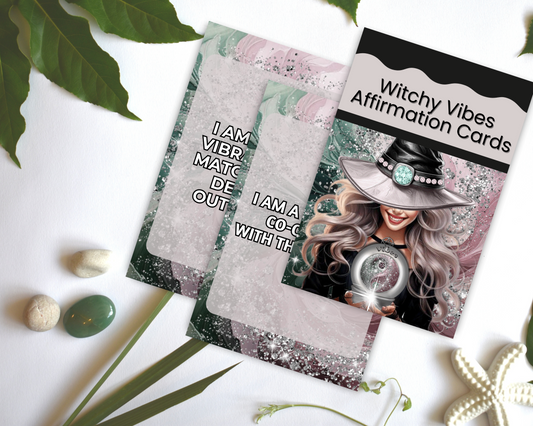 Witchy Vibes Affirmation Cards