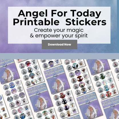 Angel For Today Printable Stickers