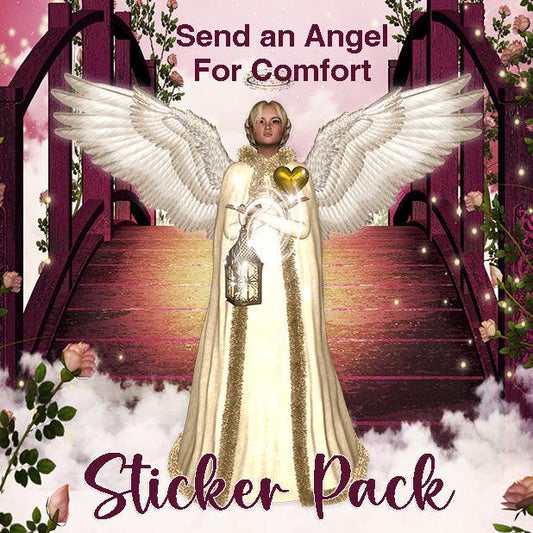 More Than Charms Sending You An Angel For Comfort: iMessage Sticker Pack