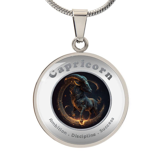 Capricorn - Affirmation Necklace - More Than CharmsMore Than Charms