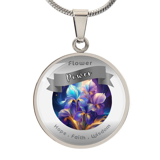 Iris - Affirmation Necklace - More Than CharmsMore Than Charms