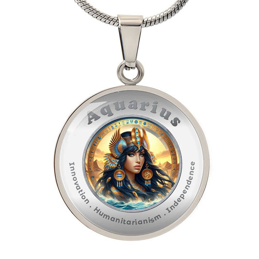 Aquarius - Affirmation Necklace - More Than CharmsMore Than Charms