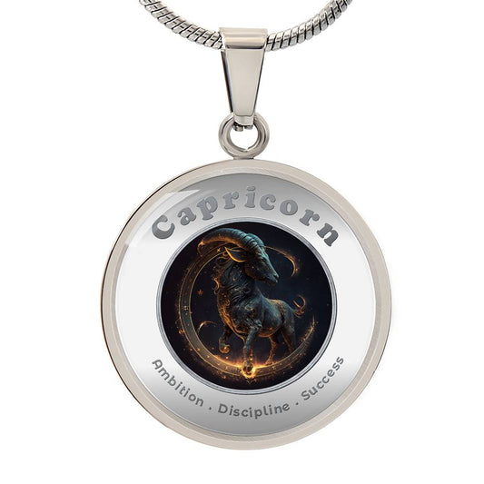 Capricorn - Affirmation Necklace - More Than CharmsMore Than Charms