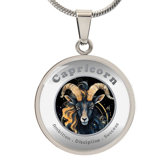 Capricorn - Affirmation Necklace - More Than CharmsMore Than Charms