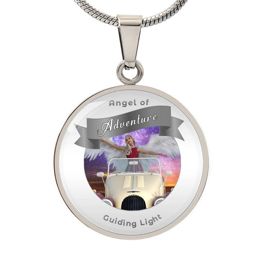 Adventure - Guardian Angel Affirmation Necklace - More Than CharmsMore Than Charms