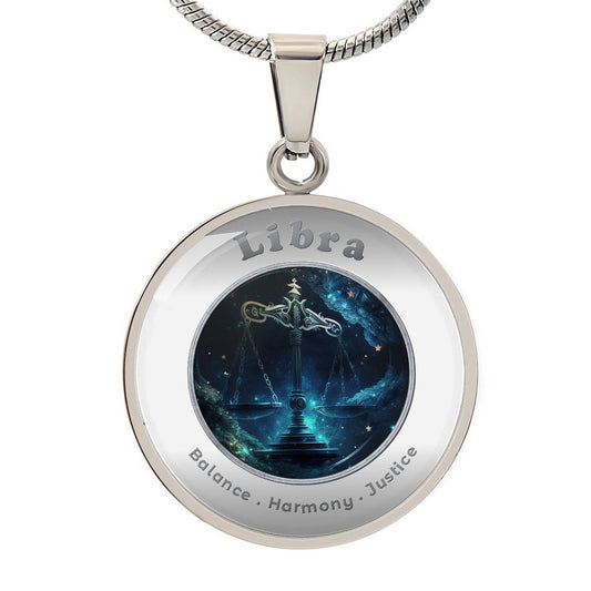 Libra- Affirmation Necklace - More Than CharmsMore Than Charms