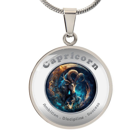 Capricorn - Affirmation Necklace - More Than CharmsMore Than Charms