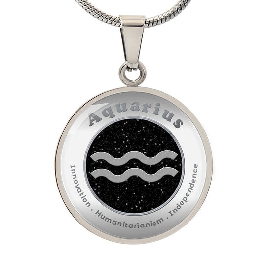 Aquarius - Affirmation Necklace - More Than CharmsMore Than Charms