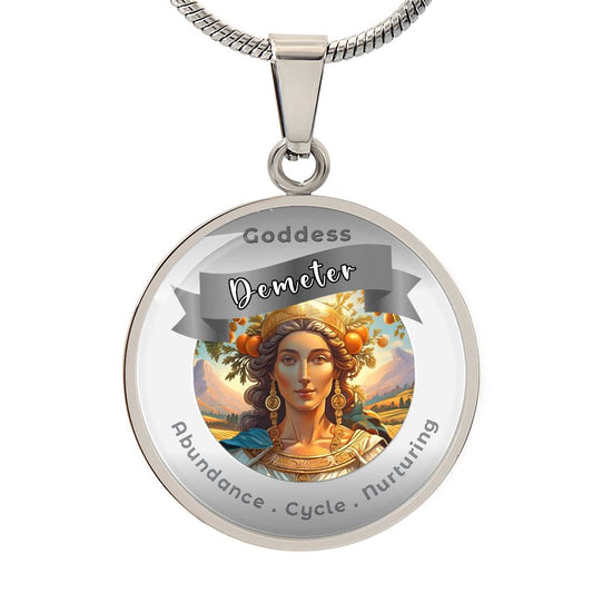 Demeter - Affirmation Necklace - More Than CharmsMore Than Charms