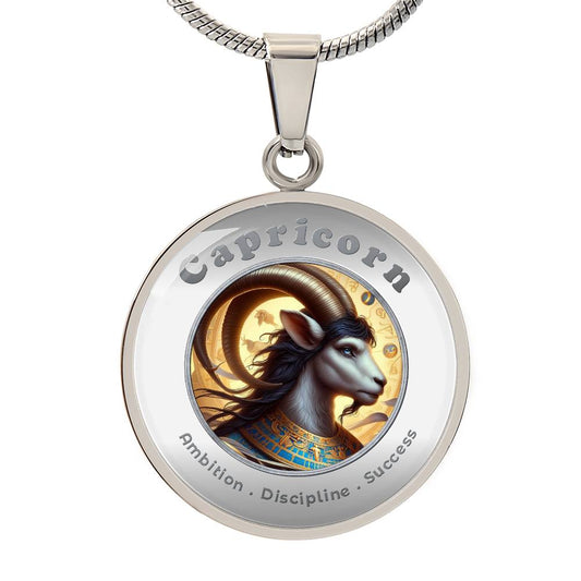 Capricorn - Affirmation Necklace - More Than CharmsMore Than Charms