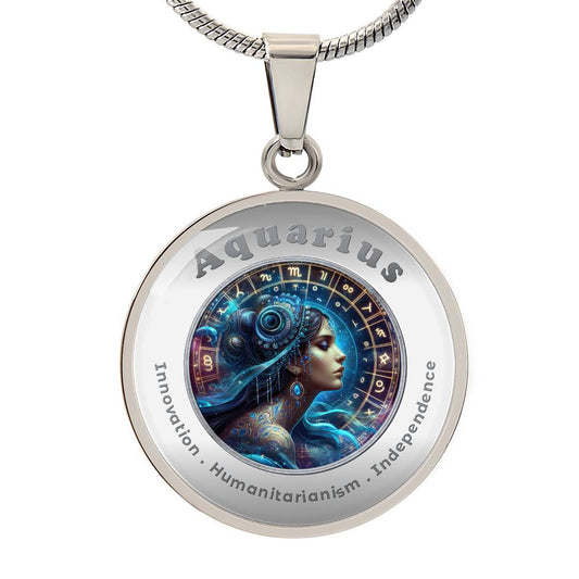 Aquarius - Affirmation Necklace - More Than CharmsMore Than Charms