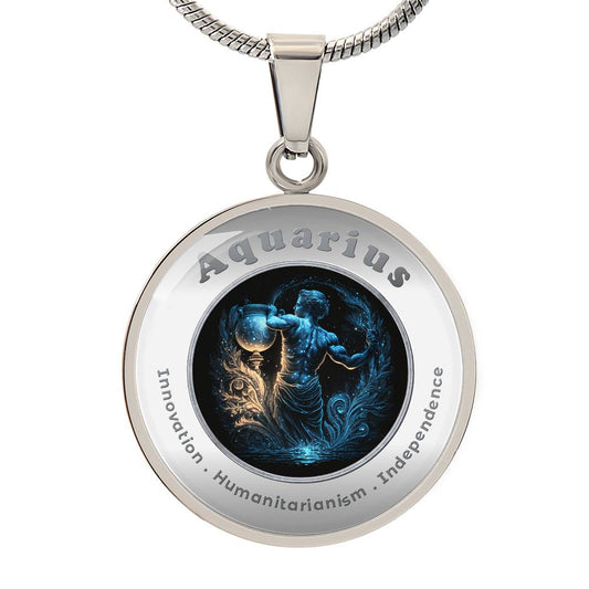 Aquarius - Affirmation Necklace - More Than CharmsMore Than Charms