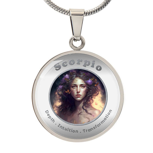 Scorpio - Affirmation Necklace - More Than CharmsMore Than Charms