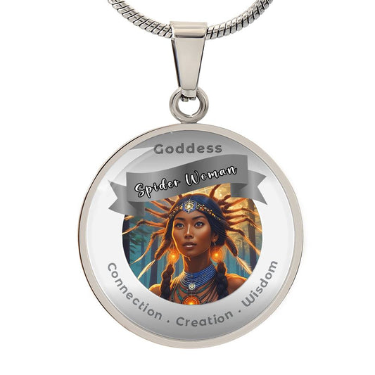 Spider Woman - Affirmation Necklace - More Than CharmsMore Than Charms