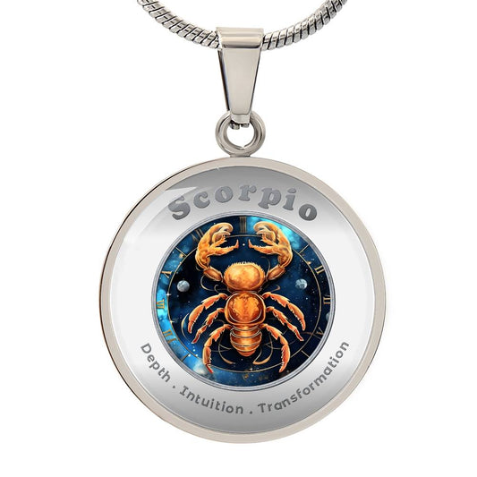 Scorpio - Affirmation Necklace - More Than CharmsMore Than Charms