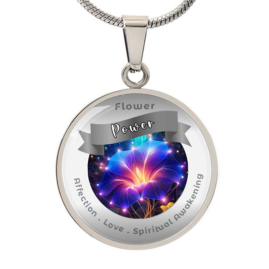 Morning Glory - Affirmation Necklace - More Than CharmsMore Than Charms