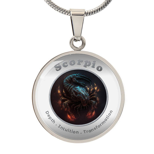 Scorpio - Affirmation Necklace - More Than CharmsMore Than Charms