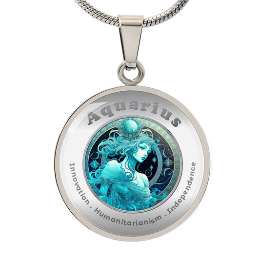 Aquarius - Affirmation Necklace - More Than CharmsMore Than Charms