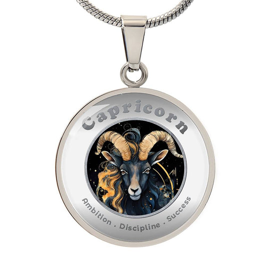 Capricorn - Affirmation Necklace - More Than CharmsMore Than Charms