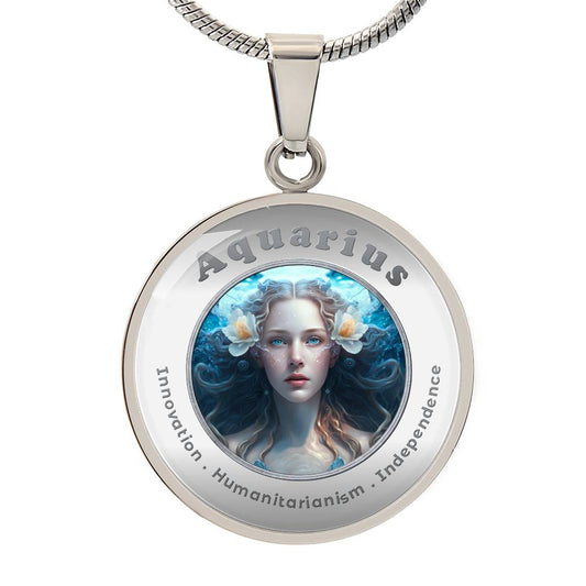 Aquarius - Affirmation Necklace - More Than CharmsMore Than Charms