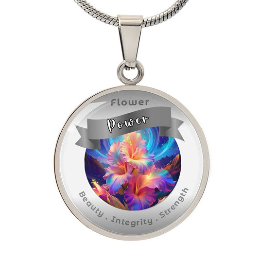 Gladiolus - Affirmation Necklace - More Than CharmsMore Than Charms