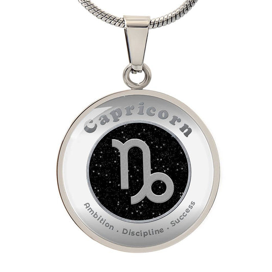 Capricorn - Affirmation Necklace - More Than CharmsMore Than Charms