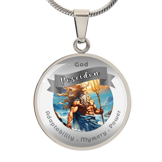 Poseidon - Affirmation Necklace - More Than CharmsMore Than Charms