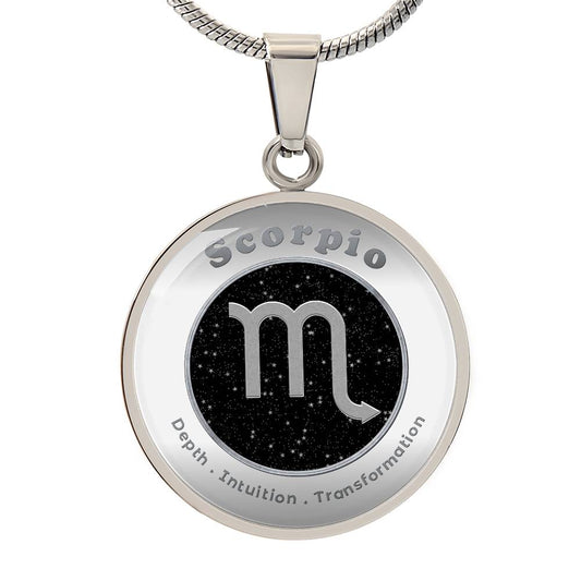 Scorpio - Affirmation Necklace - More Than CharmsMore Than Charms