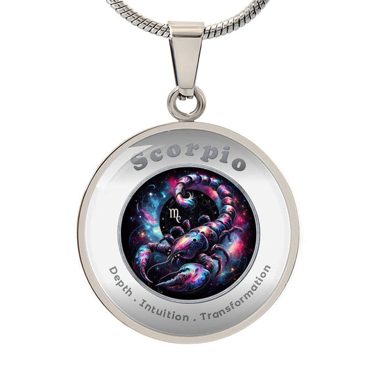 Scorpio - Affirmation Necklace - More Than CharmsMore Than Charms