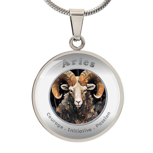 Aries - Affirmation Necklace - More Than CharmsMore Than Charms