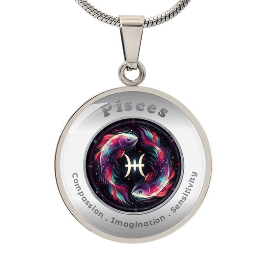 Pisces - Affirmation Necklace - More Than CharmsMore Than Charms