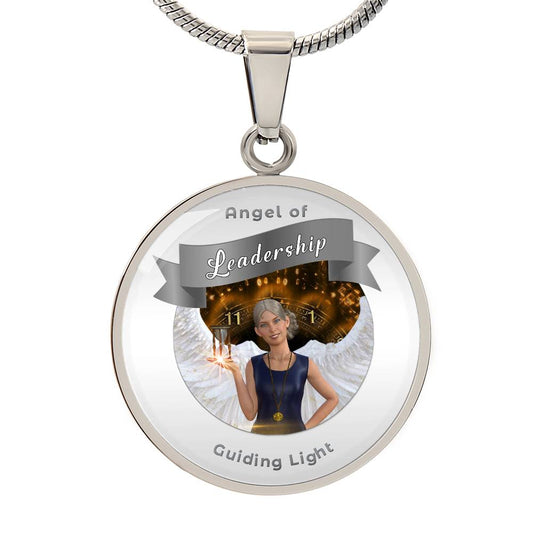 Leadership - Guardian Angel Affirmation Necklace - More Than CharmsMore Than Charms