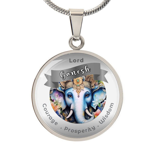 Ganesh - Affirmation Necklace - More Than CharmsMore Than Charms