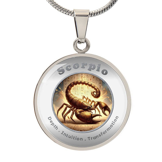 Scorpio - Affirmation Necklace - More Than CharmsMore Than Charms