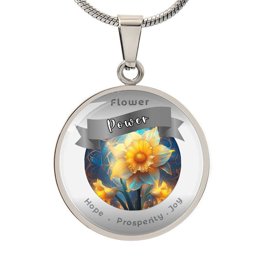 Narcissus - Affirmation Necklace - More Than CharmsMore Than Charms