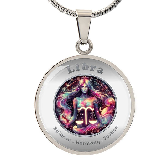 Libra- Affirmation Necklace - More Than CharmsMore Than Charms