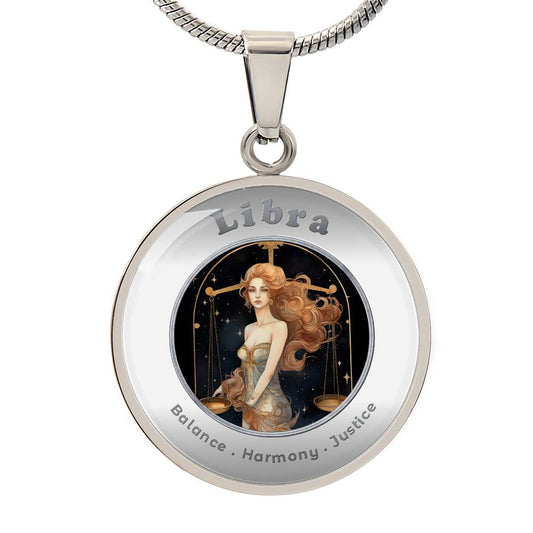 Libra- Affirmation Necklace - More Than CharmsMore Than Charms