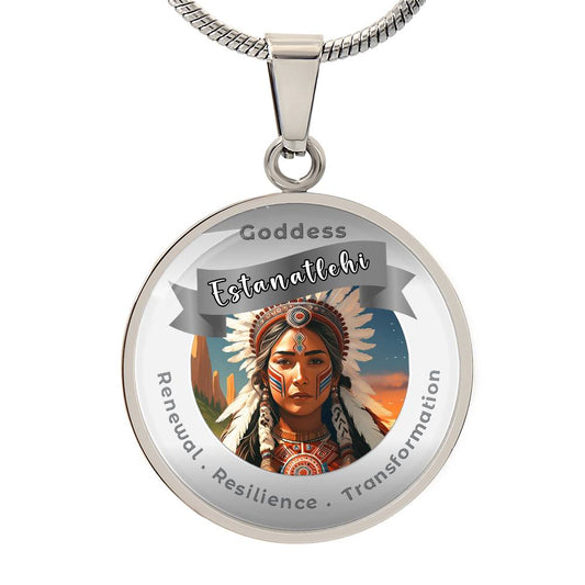 Goddess Estanatlehi - Affirmation Necklace - More Than CharmsMore Than Charms