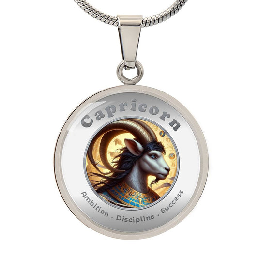 Capricorn - Affirmation Necklace - More Than CharmsMore Than Charms