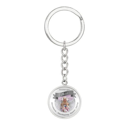 Archangel Ariel- Affirmation Keychain - More Than CharmsMore Than Charms