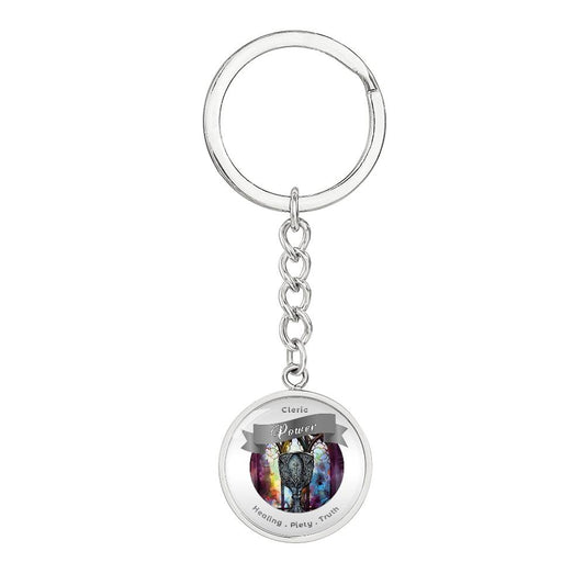 Cleric 2 - RPG Fantasy Affirmation Keychain - More Than CharmsMore Than Charms