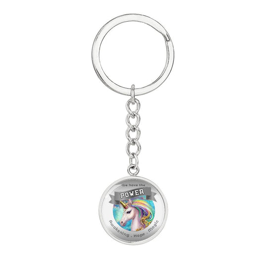 Unicorn Power Animal Affirmation Keychain - More Than CharmsMore Than Charms