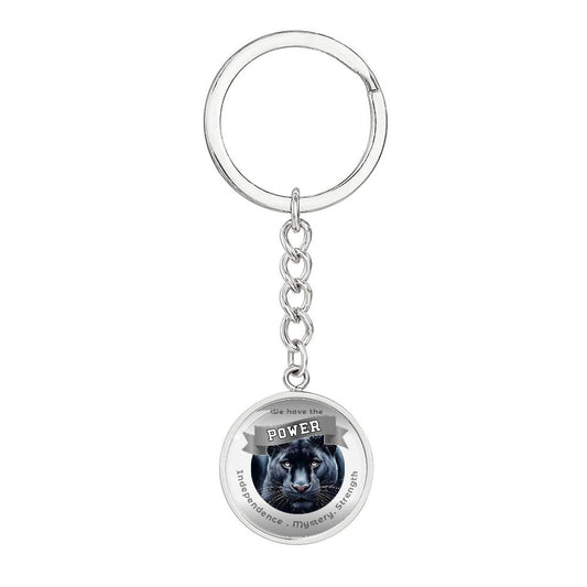 Panther - Power Animal Affirmation Keychain - More Than CharmsMore Than Charms