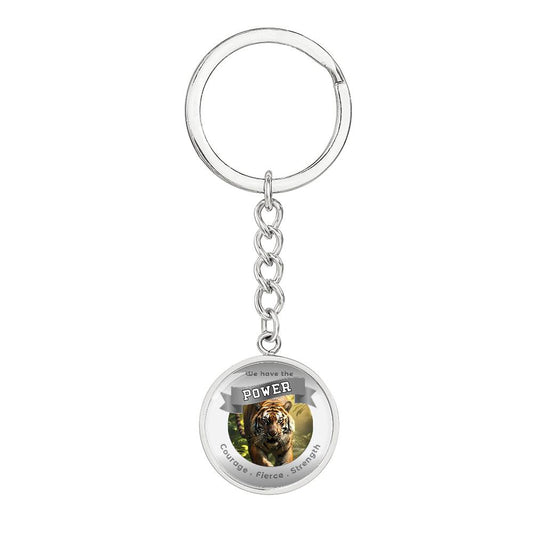 Tiger - Power Animal Affirmation Keychain - More Than CharmsMore Than Charms