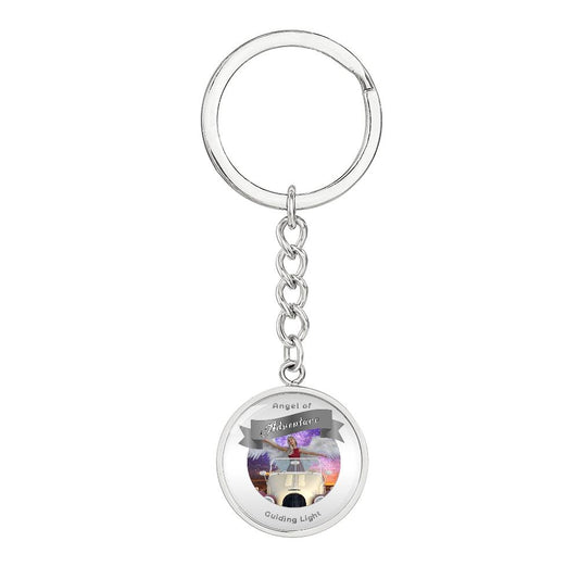 Adventure - Guardian Angel Affirmation Keychain - More Than CharmsMore Than Charms