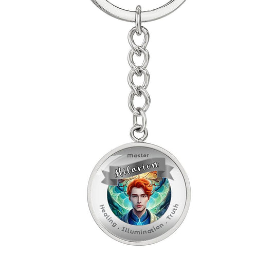 Hilarion - Affirmation Keychain For Healing, Illumination & Truth - More Than CharmsMore Than Charms